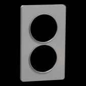  Odace Touch -  plaque 2 postes 