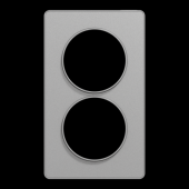  Odace Touch -  plaque 2 postes 
