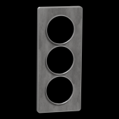  Odace Touch - plaque 3 postes 