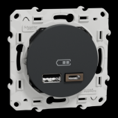  Odace - prise USB double - typ 