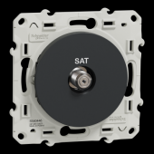  Odace - prise SAT - anthracite 