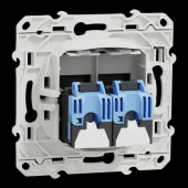  Odace - prise double RJ45 cat. 