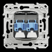  Odace - prise double RJ45 cat. 