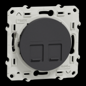  Odace - prise double RJ45 cat. 