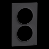  Odace Styl -  plaque 2 postes 