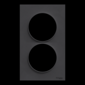  Odace Styl -  plaque 2 postes 