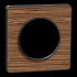  Odace Touch - plaque 1 poste b 