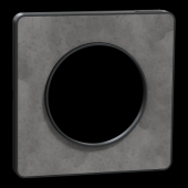  Odace Touch - plaque 1 poste a 