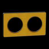  Odace Touch - plaque 2 postes 