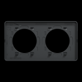  Odace Touch - plaque 2 postes 