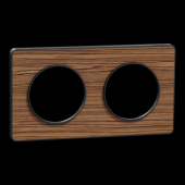  Odace Touch - plaque 2 postes 