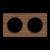  Odace Touch - plaque 2 postes 