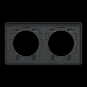  Odace Touch - plaque 2 postes 