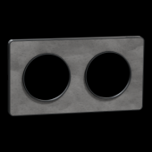  Odace Touch - plaque 2 postes 