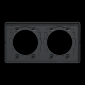  Odace Touch - plaque 2 postes 