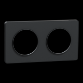  Odace Touch -  plaque 2 postes 
