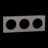  Odace Touch - plaque 3 postes 