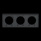  Odace Touch - plaque 3 postes 