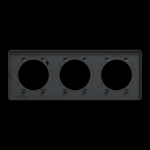 Odace Touch - plaque 3 postes 