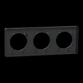  Odace Touch - plaque 3 postes 