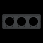  Odace Touch - plaque 3 postes 