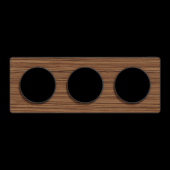  Odace Touch - plaque 3 postes 
