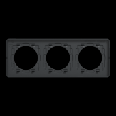  Odace Touch - plaque 3 postes 