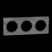  Odace Touch - plaque 3 postes 