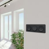  Odace Touch -  plaque 3 postes 