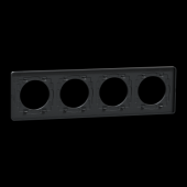  Odace Touch - plaque 4 postes 