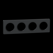  Odace Touch -  plaque 4 postes 