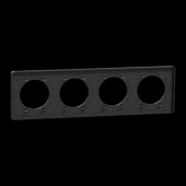  Odace Touch -  plaque 4 postes 
