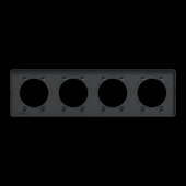  Odace Touch -  plaque 4 postes 