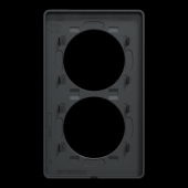 Odace Touch -  plaque 2 postes 