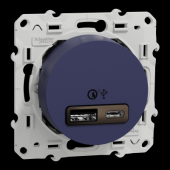  Odace - prise USB double - cha 