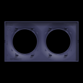  Odace Styl -  plaque 2 postes 