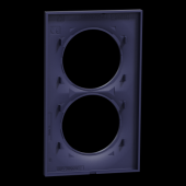  Odace Styl -  plaque 2 postes 