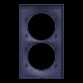  Odace Styl -  plaque 2 postes 