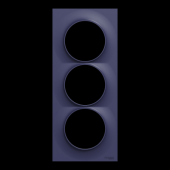  Odace Styl -  plaque 3 postes 