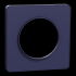 Odace Touch - plaque 1 poste b 