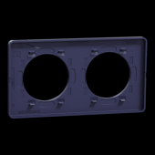  Odace Touch -  plaque 2 postes 