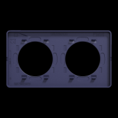  Odace Touch -  plaque 2 postes 