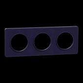  Odace Touch - plaque 3 postes 