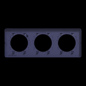  Odace Touch - plaque 3 postes 