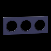  Odace Touch -  plaque 3 postes 