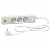  Odace - Rallonge multiprises 3 