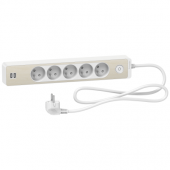  Odace - Rallonge multiprises 5 