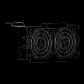  VENTILATEUR DC24V D80X38M M 