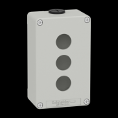  Boite mtal vide grise - M20 x 