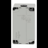  Boite mtal vide grise - M20 x 